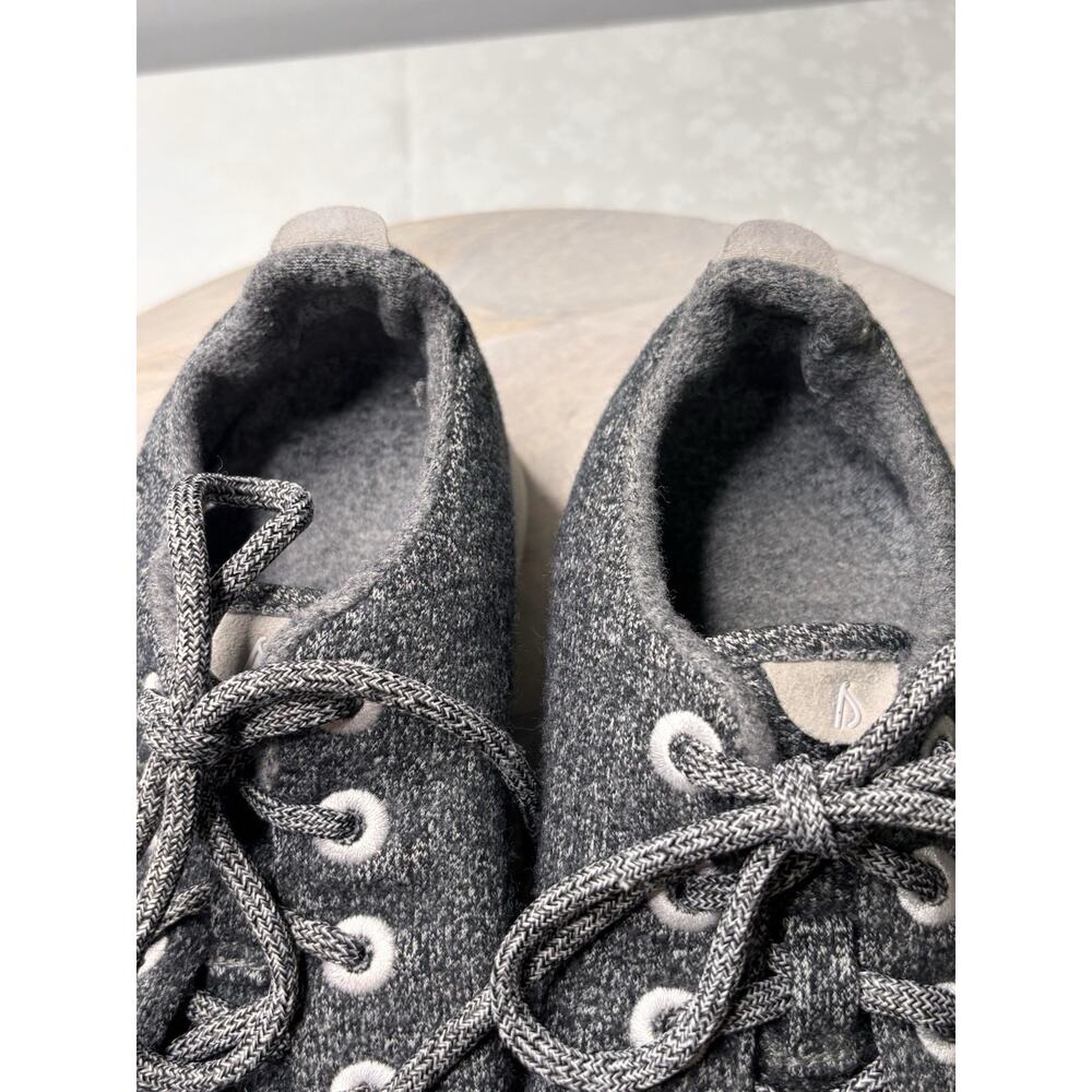 Allbirds Wool Runners Womens 10 Gray Merino Wool Sneakers Shoes Lace Up - Picture 6 of 8